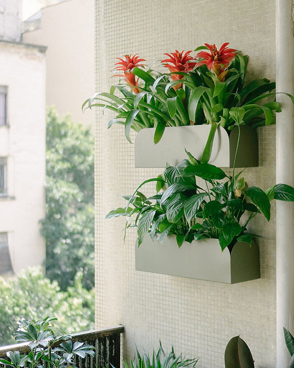 Conjunto de Jardineiras Pendurável Curió 18 (3 unid) - Sob Encomenda