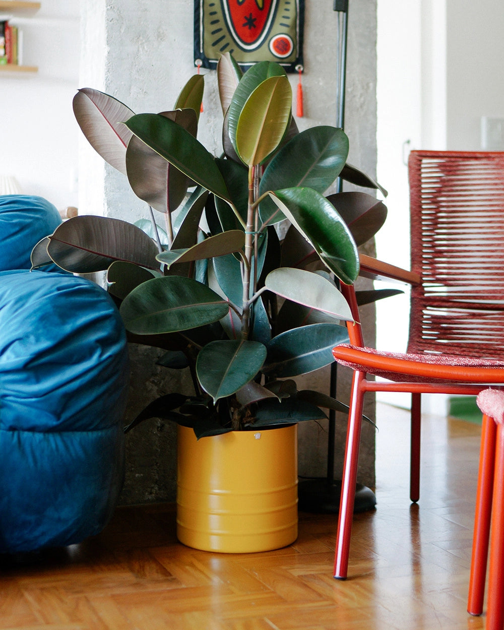 Cachepô alumínio friso 25