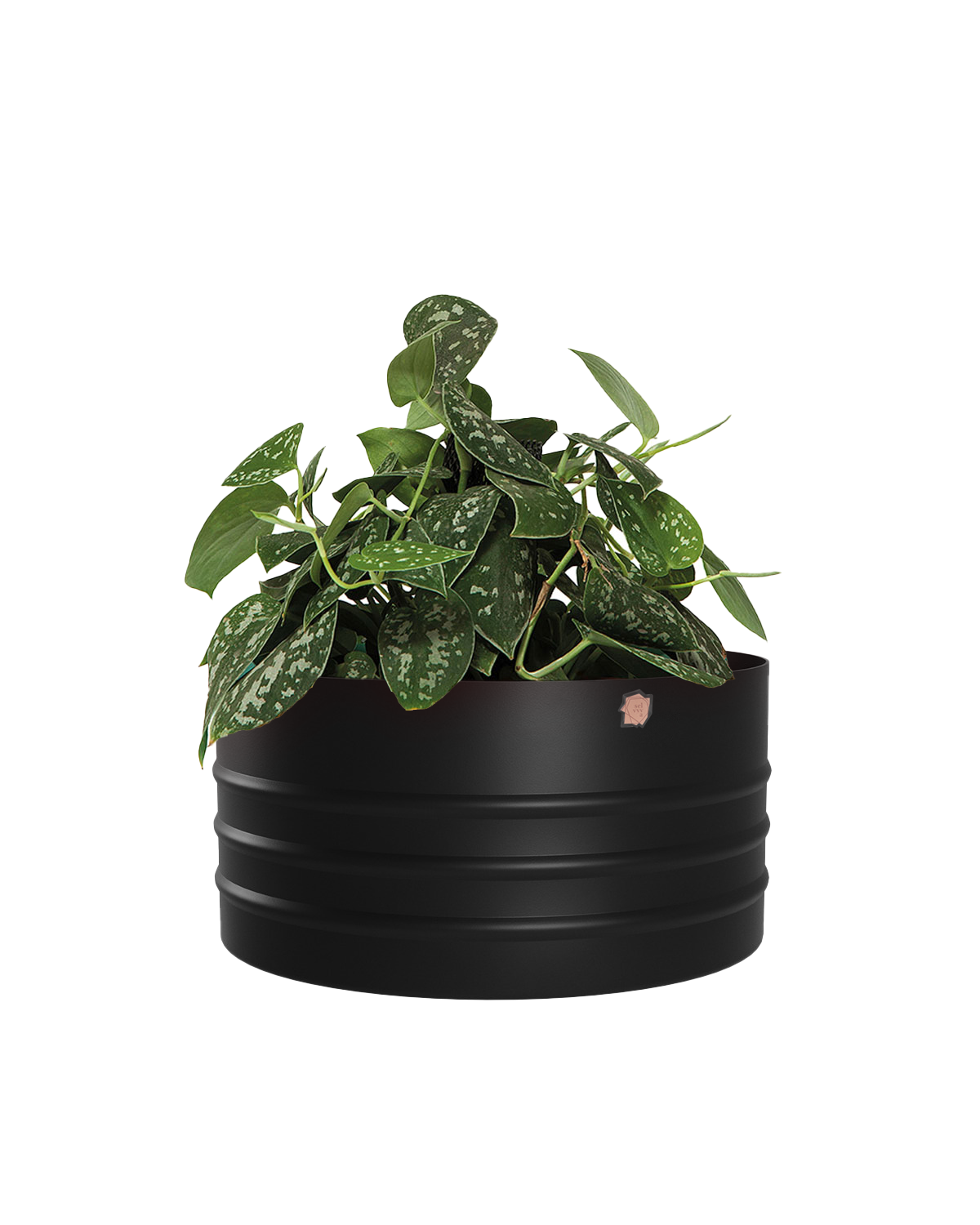 Cachepô alumínio cuia friso 25