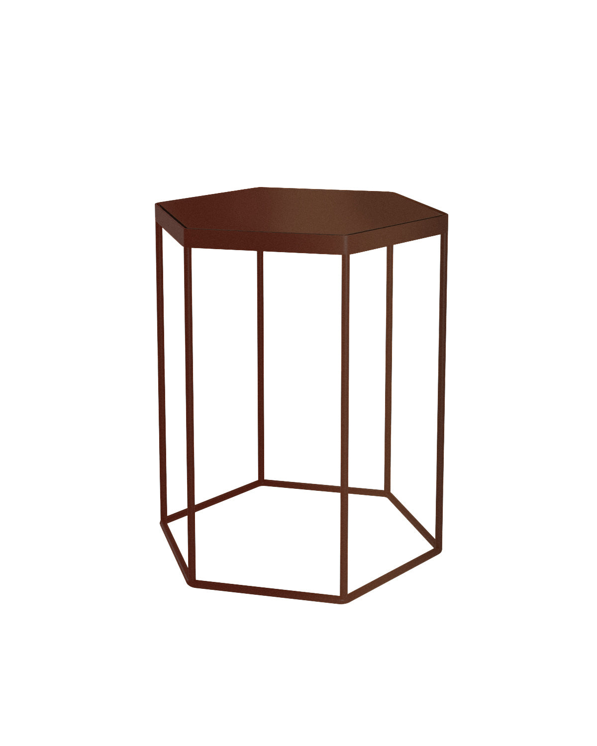 Suporte para plantas Garça 40 - Tampo metal