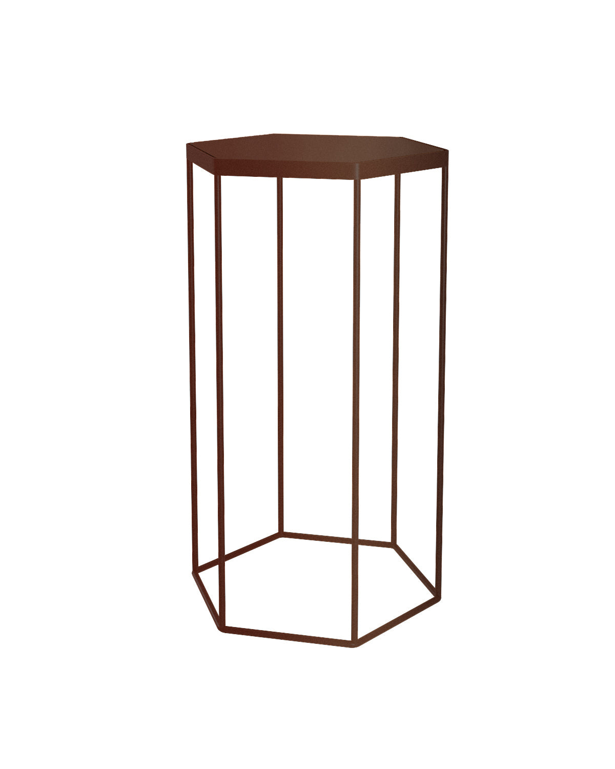Suporte para plantas Garça 60 - Tampo Metal