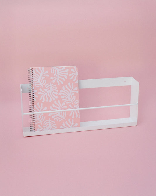 Kit Prateleira de Livro 50 + Caderno G
