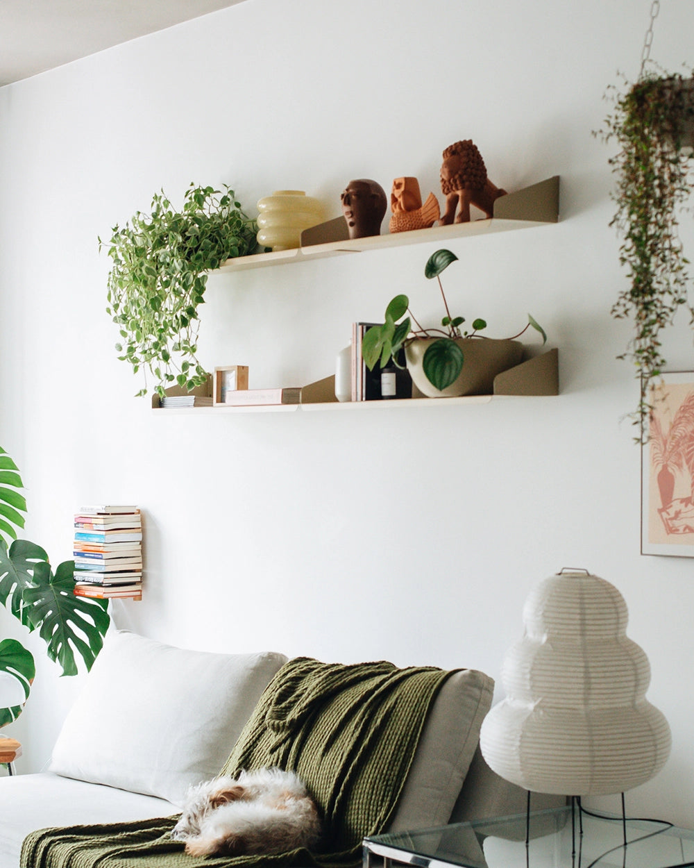 Prateleira Gerânio 80 - Areia