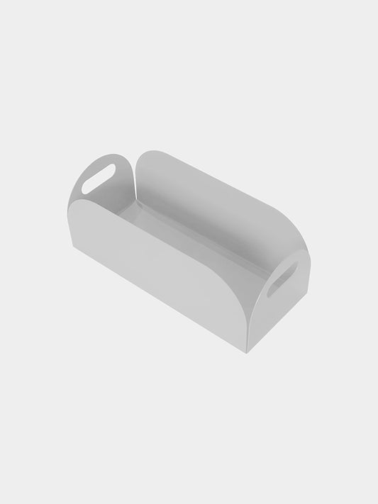 Organizador de Mesa Hibisco - Branco Fosco